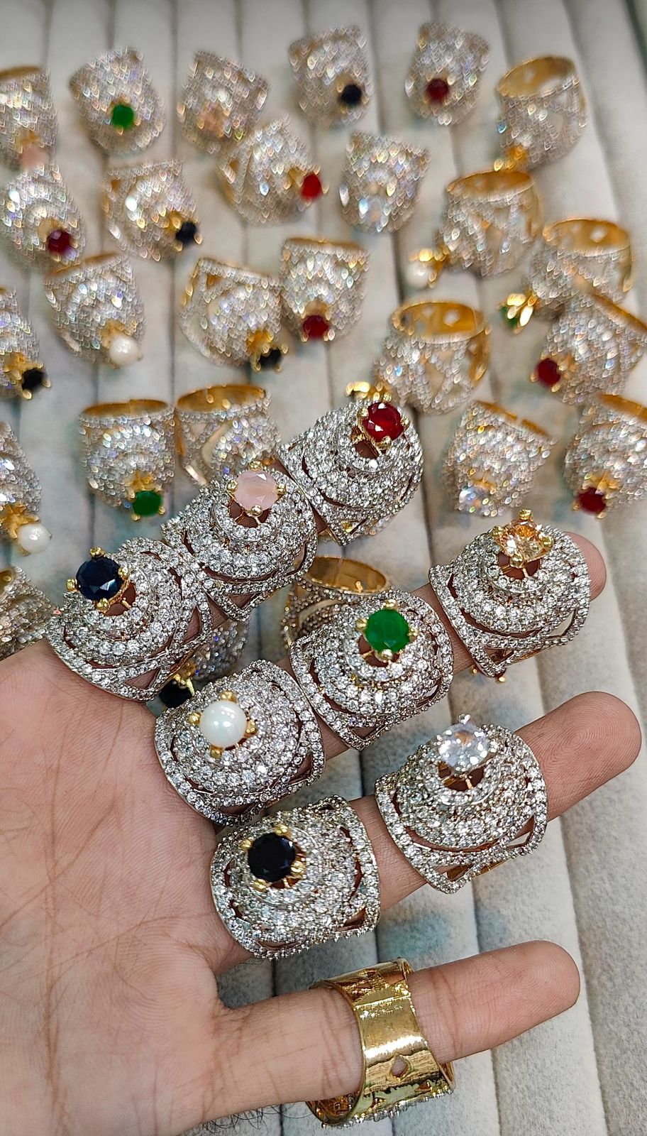 Goldplated Rp jrao Rings EID PACKAGE