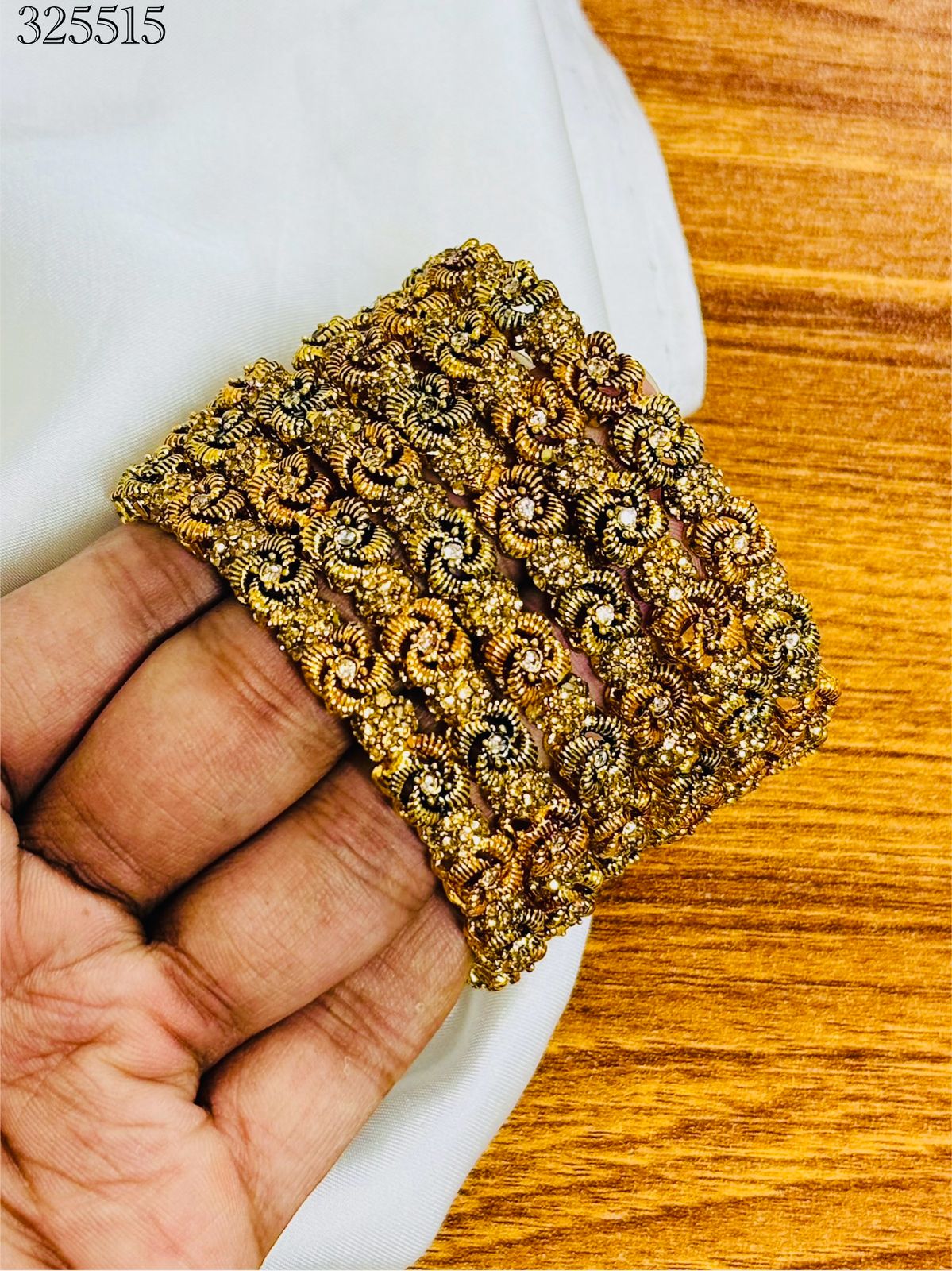 *Goldplated Bangles* 325515