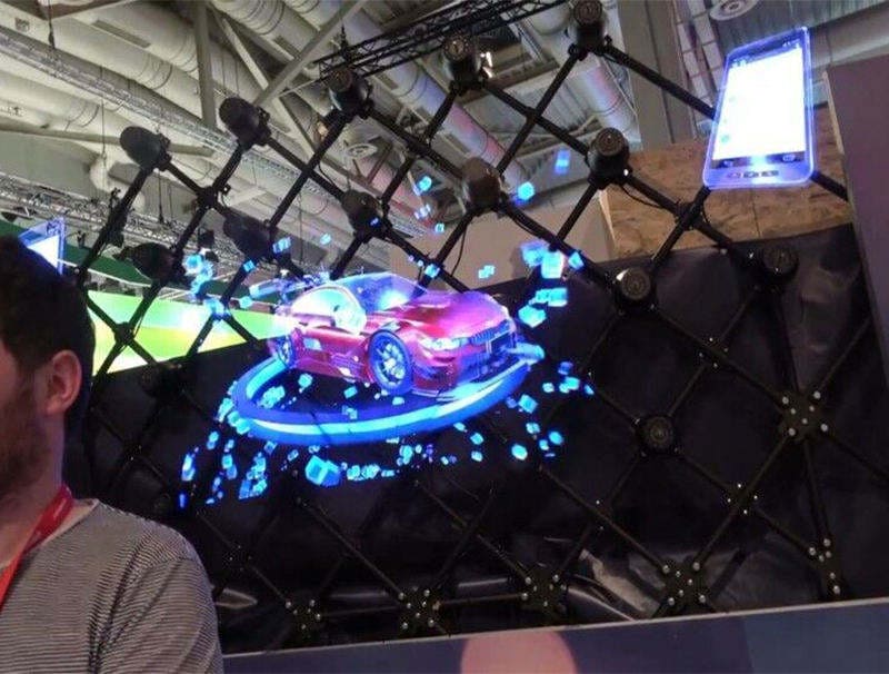 3D Hologramphic Projector Fan