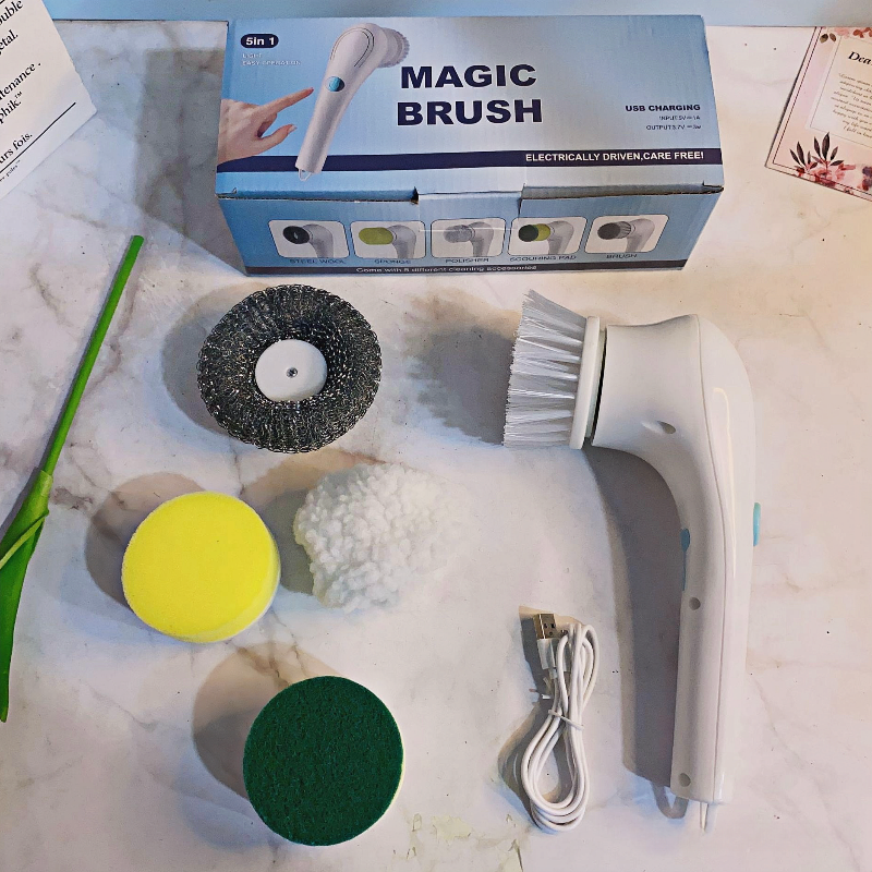 Electric cleaning brush